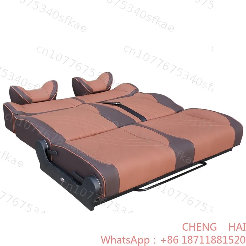 Customized Wholesale Interior Flat Seat Flip-Flat RV Modification for Business Style Camper Van Motorhomes Converts Bed Transit