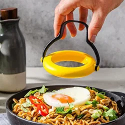 Silicone Fried Egg Mold Egg Frying Device Baking Kitchen Tools Circular Non Stick Egg Rings Kitchen Cooking Accessories