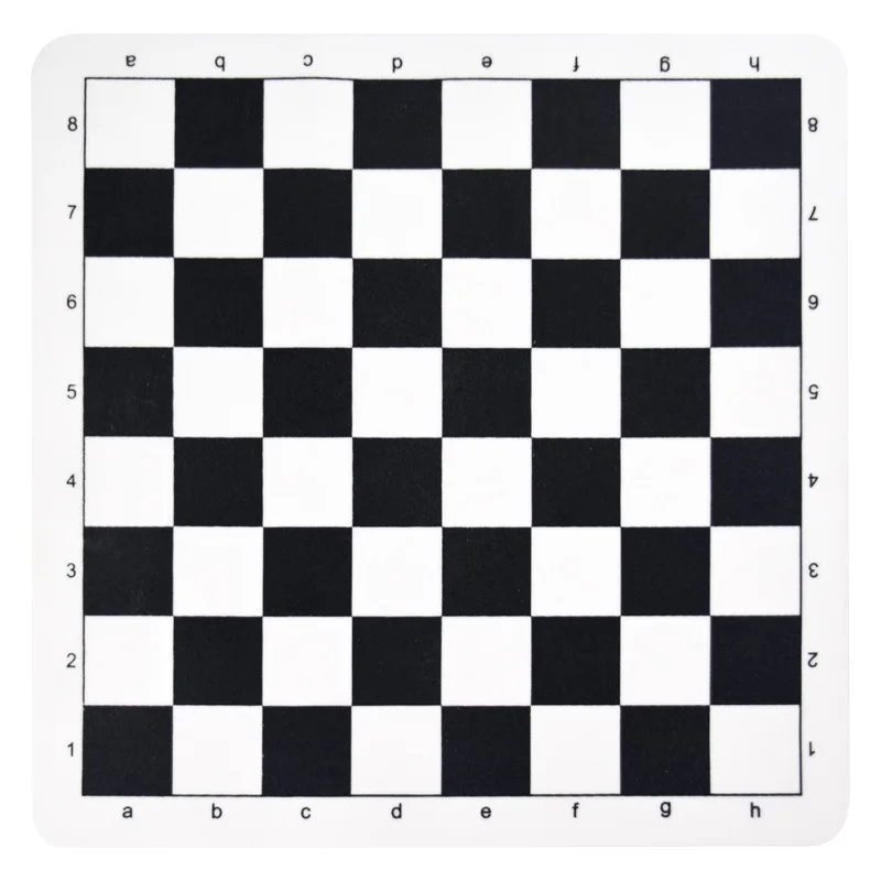 PU Folding Chessboard International Standard Chess Pad Checkered Souvenirs Portable PU Leather Multi Size Educational Strategy
