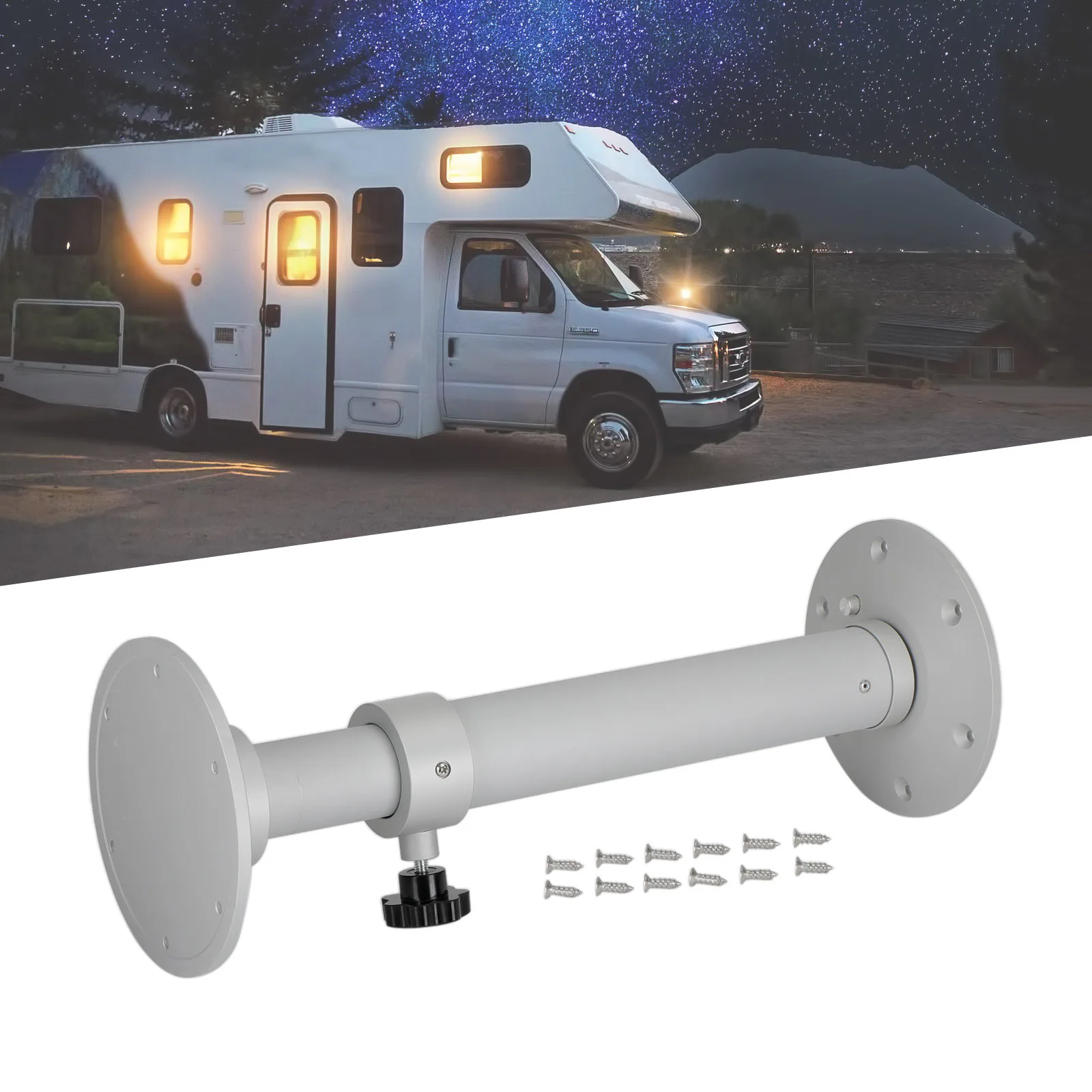アルミ RV マリンボートキャラバンキャンピングカーテーブル脚台座家具