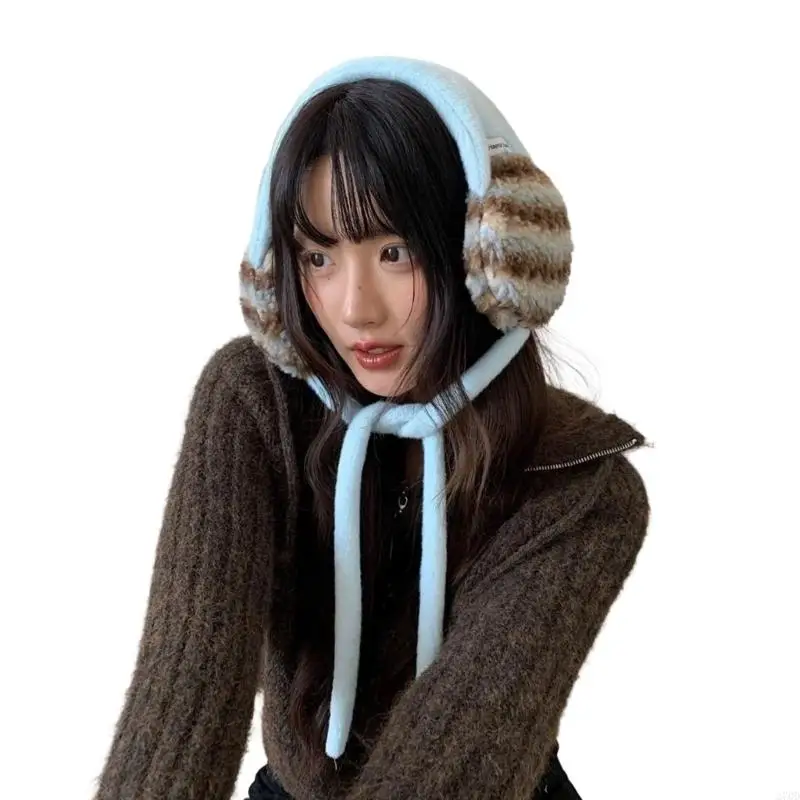 Fashionable Ear Cover Tie Ear Muffs for Halloween Party Keep Warm Outdoor