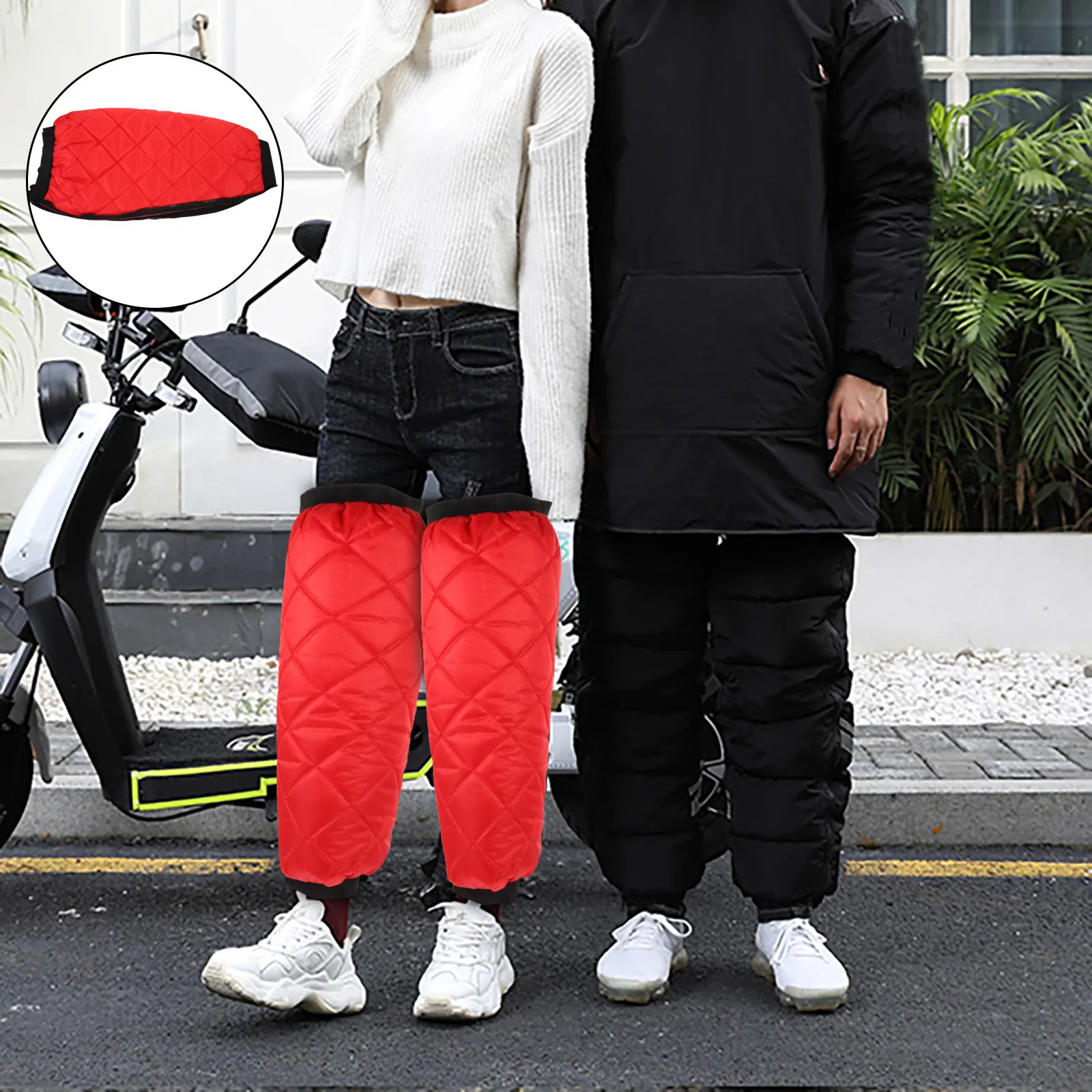 

Knee Brace Warm-keeping Kneepads Motorcycle Protective Gear Riding Kneecaps Outdoor Protector