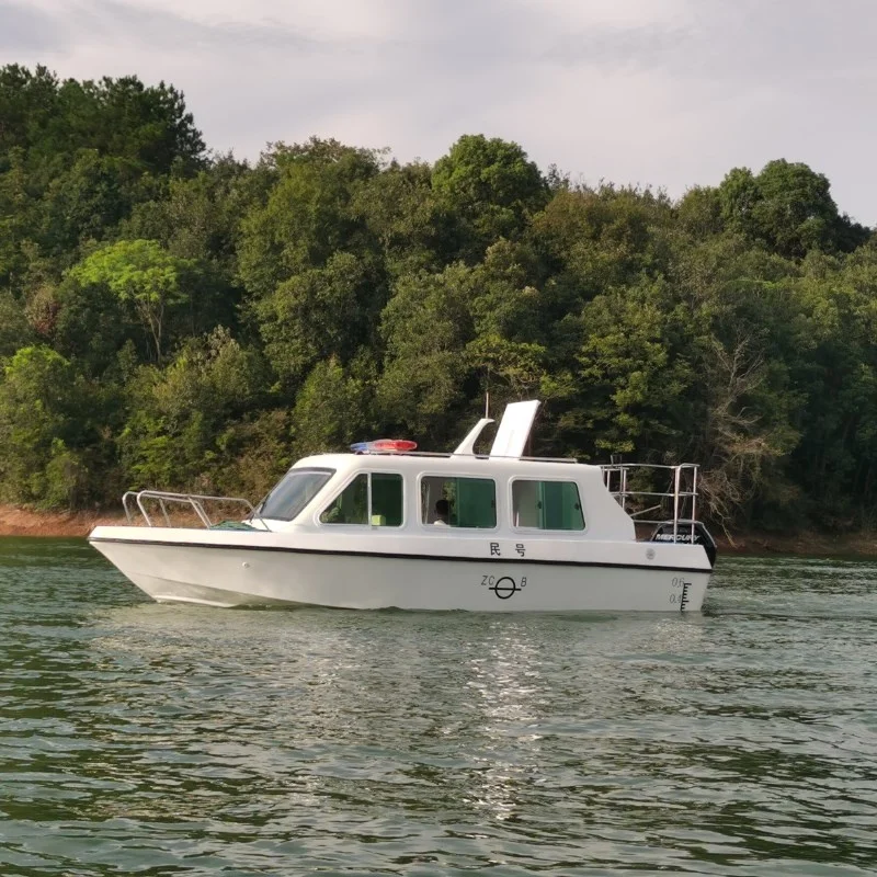 Cheap 22ft Fiberglass Fast Patrol Boat For Sale