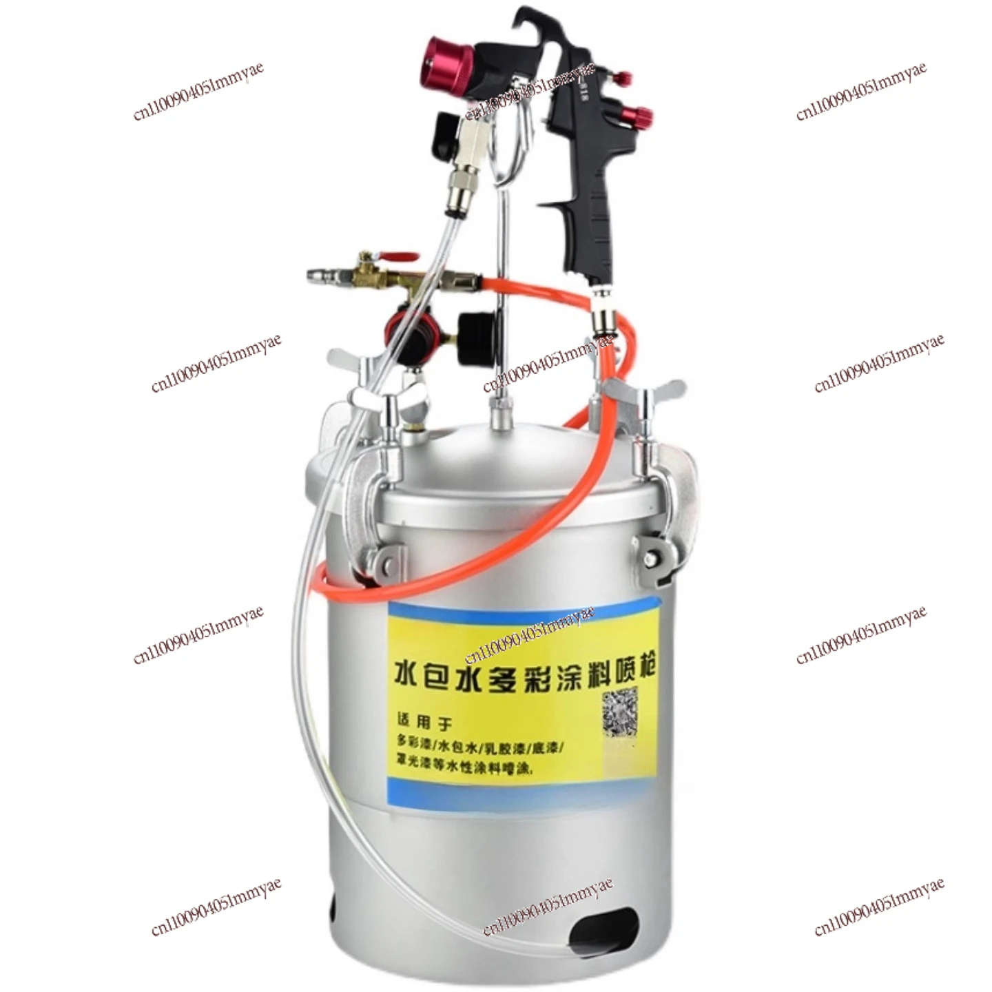 

Water-in-water Colorful Paint Spray Gun Paint Spray Gun Latex Sprayer Sand-in-water Imitation Stone Pressure Bucket