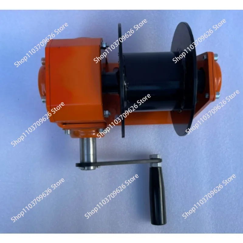 Vehicle-mounted Hand Hoist, Two-Way Self-Locking Winch, 30:1 Speed Ratio, 200kg Lifting Capacity for Canopy