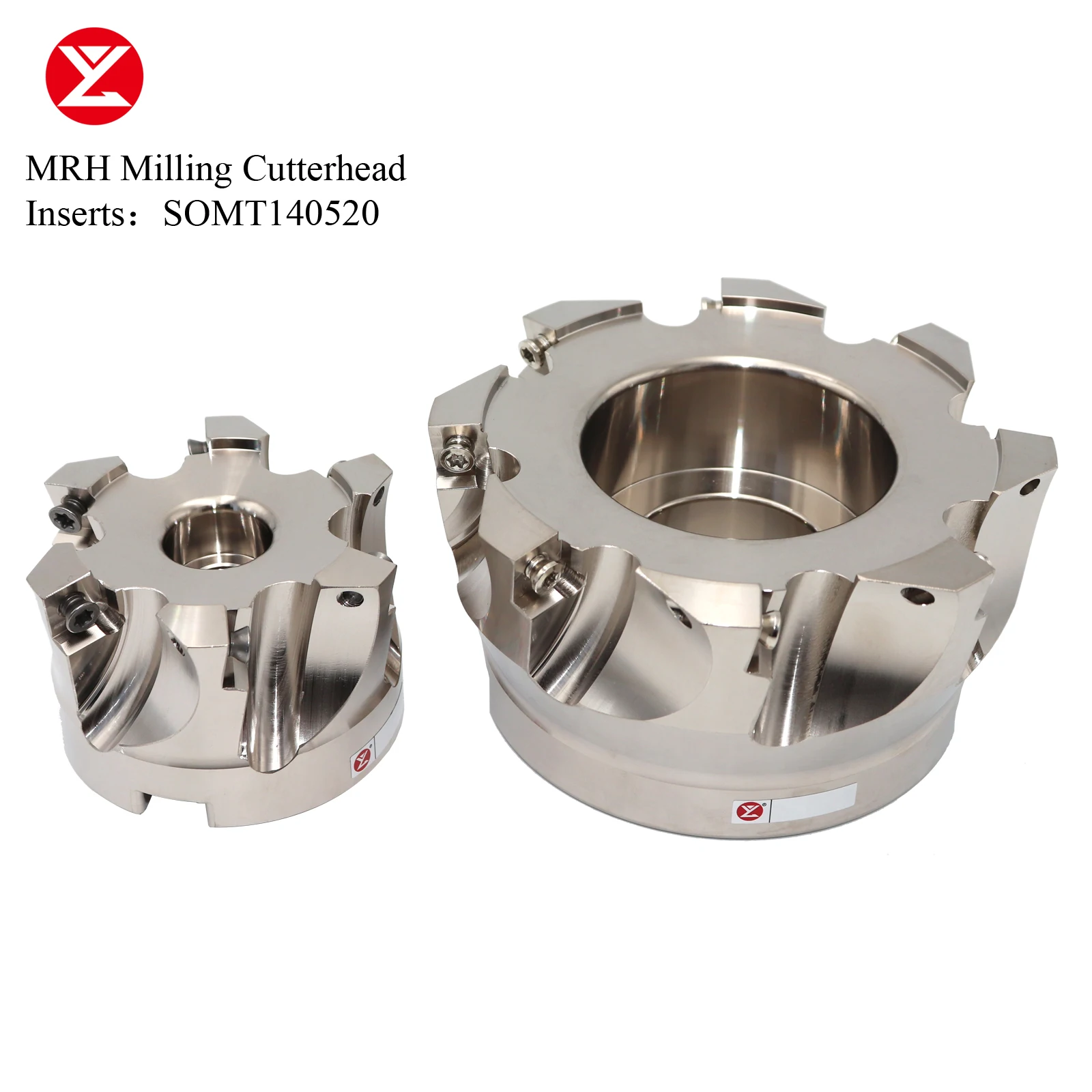 CNC Tools MRH Special Alloy Steel Milling Cutter 63 80mm Milling Head is Suitable for Milling Cutter Handle of SOMT140520 Insets