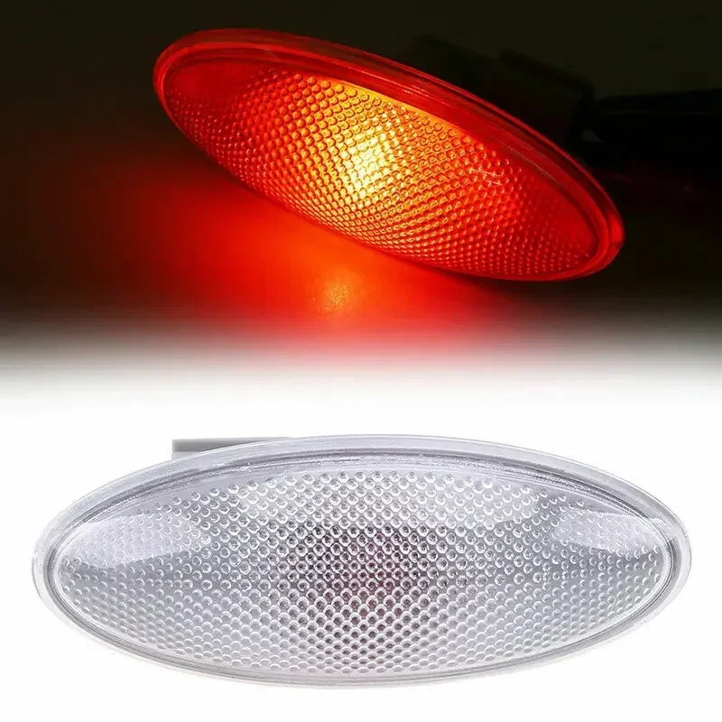 2Pcs Side Marker Indicator Lamp Turn Signal Light Fender Lights 81730-0D032 for Toyota Yaris 12.2005-03.2011 RAV4 Auris Corolla
