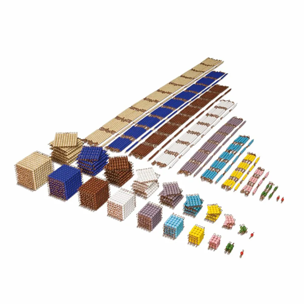 

Wooden Educational Toys Montessori Complete Bead Set Montessori Toys