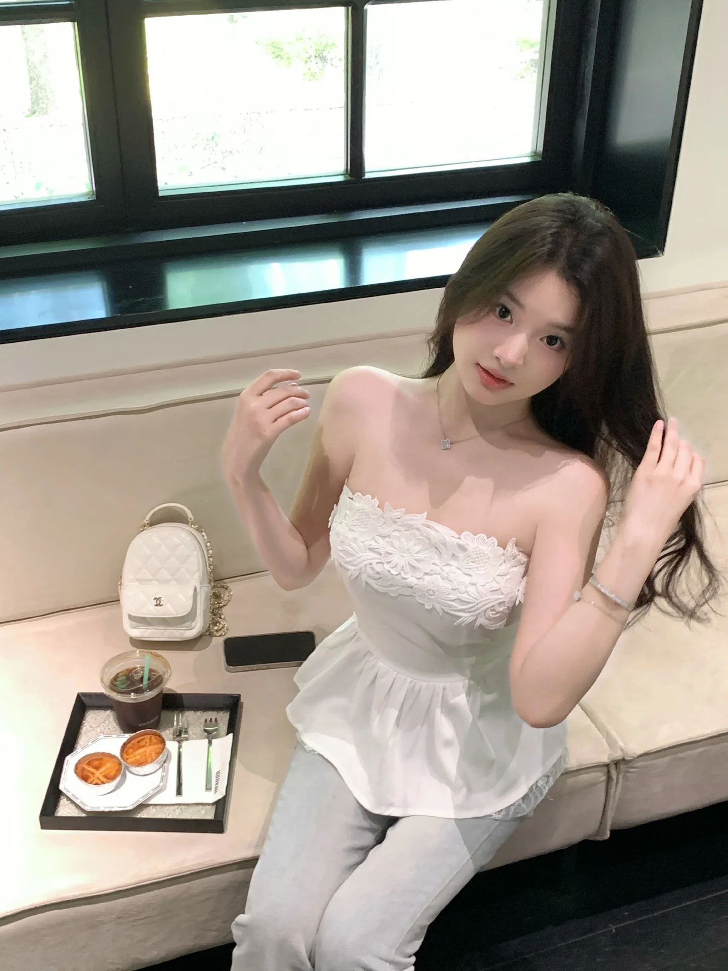 

Женский топ с кружевом и цветочным принтом Bunana Pure Desire, летний дизайн, облегающий топ без рукавов с колючками, цвет Sle