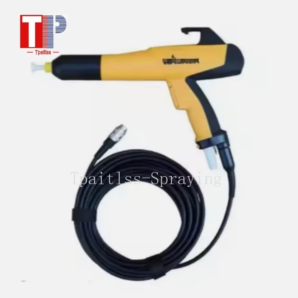 Tpaitlss 2322587 Yellow Electrostatic Powder Manual Spray Gun for Wa9ner PEM X1 New