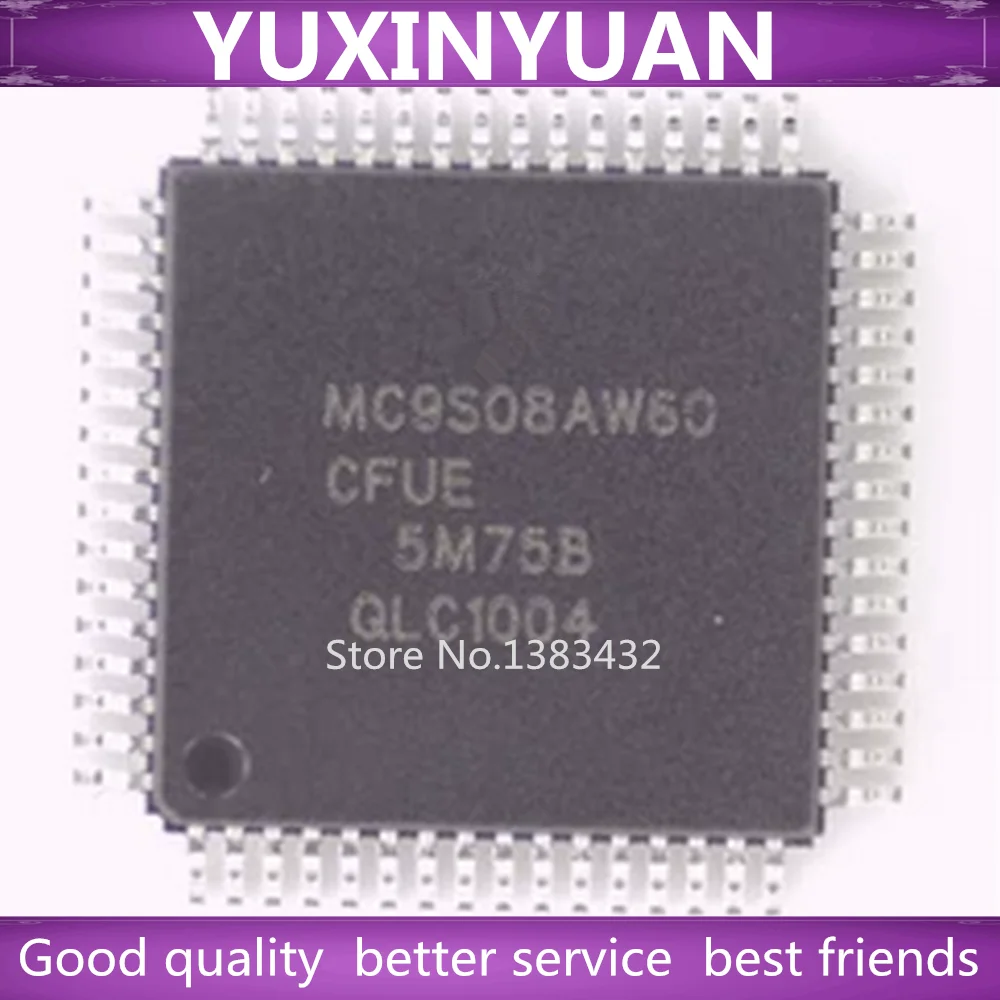 MC9S08AW60CFUE MC9S08AW60 5PCS/LOT   YUXINYUAN IC IN STOCK YUXINYUAN IC CHIP