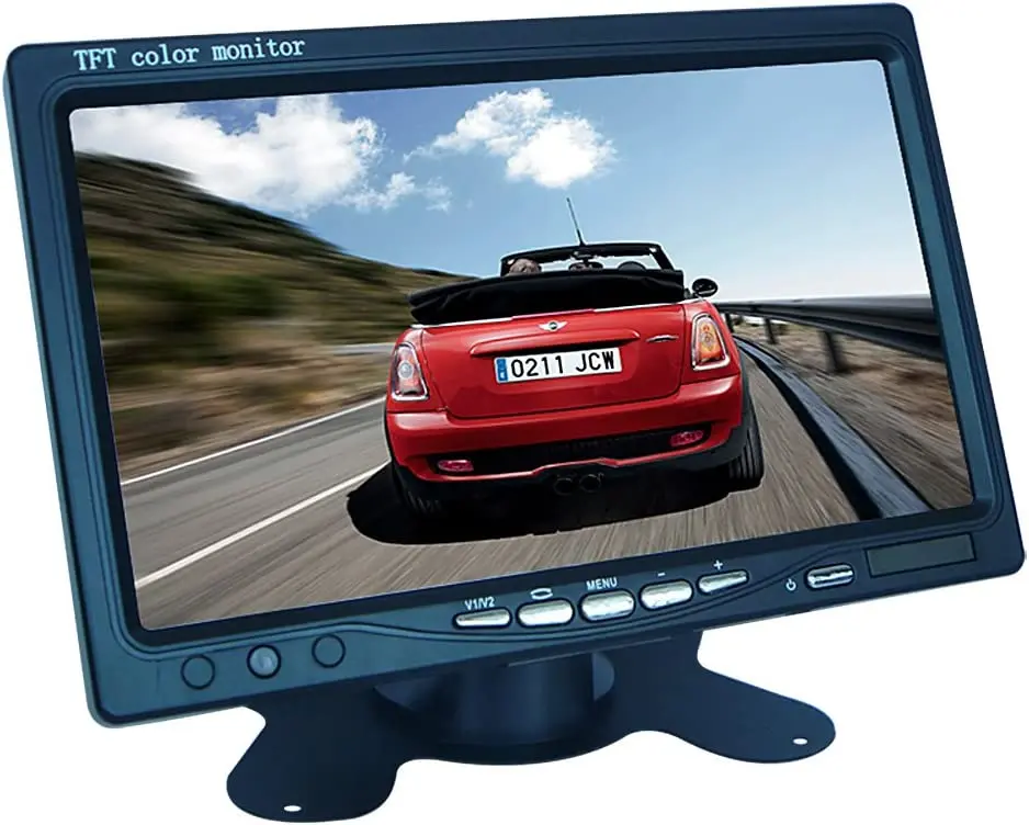 7 Inch Car Monitor TFT LCD Car Rearview Reverse Monitor Rear View Display for Bus Car Monitor Truck Camera System