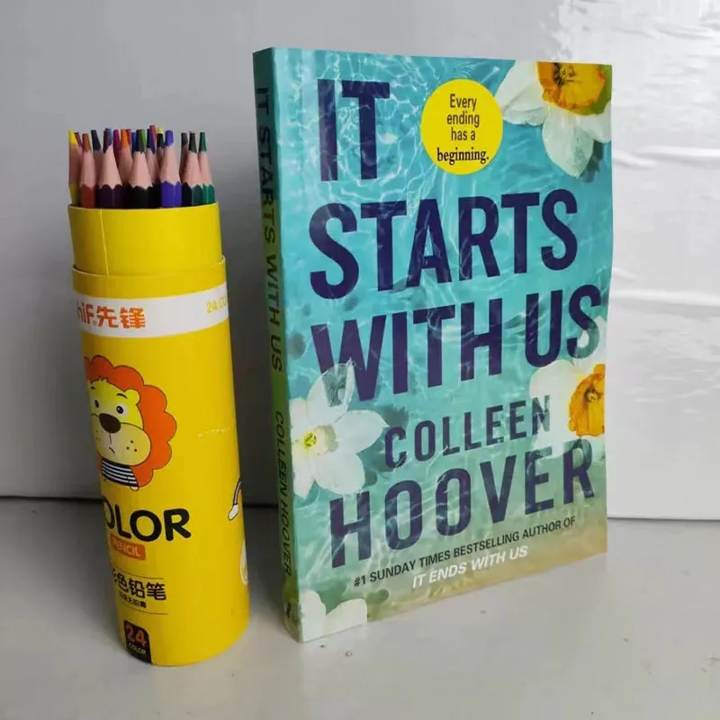 It Starts with Us By Colleen Hoover/It Ends with Us Novels Book In English #1 Sunday Times Bestselling Paperback