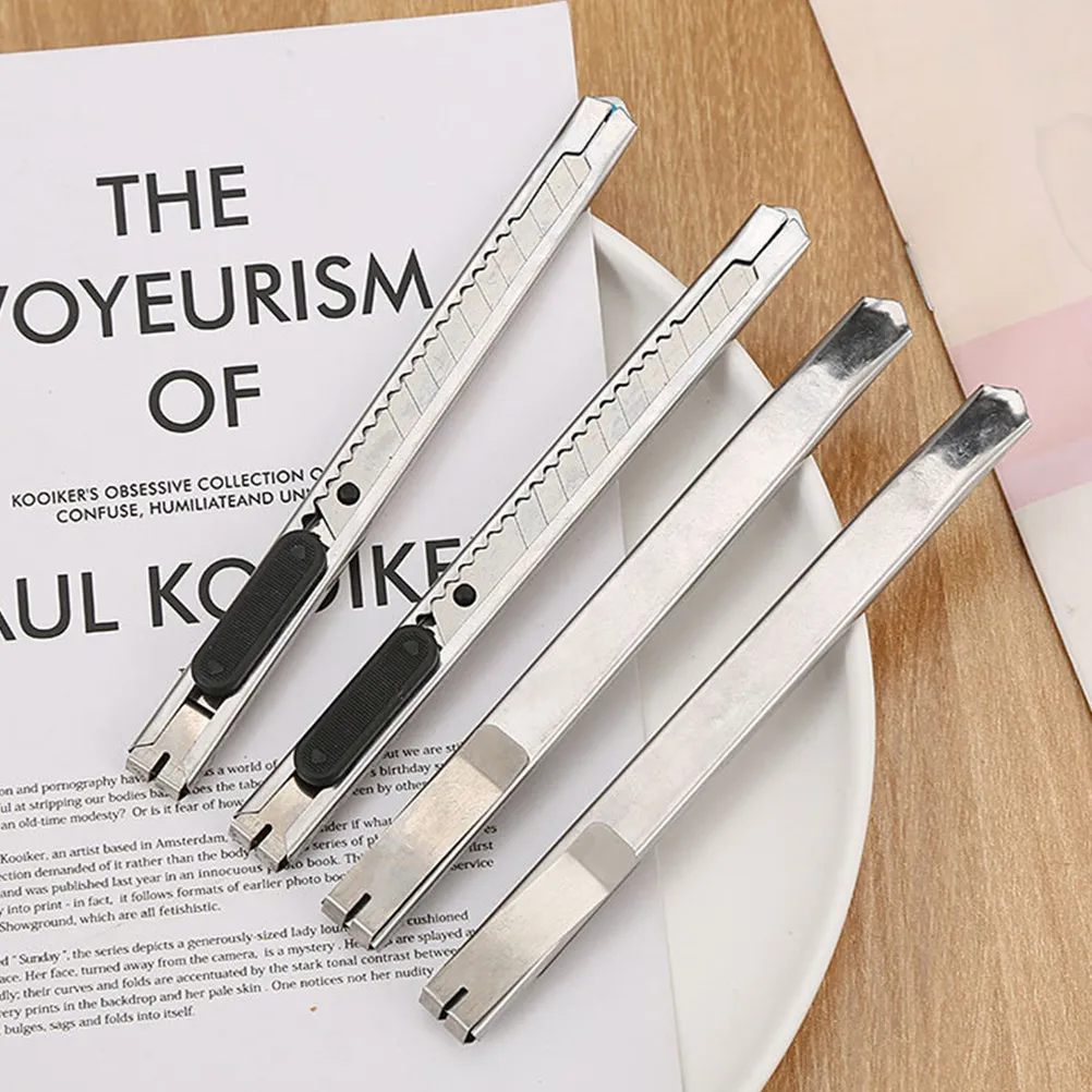 30pcs-stainless-steel-paper-knives-heavy-duty-sharp-retractable-utility-knives-for-office-supplies-school-stationery-envelope