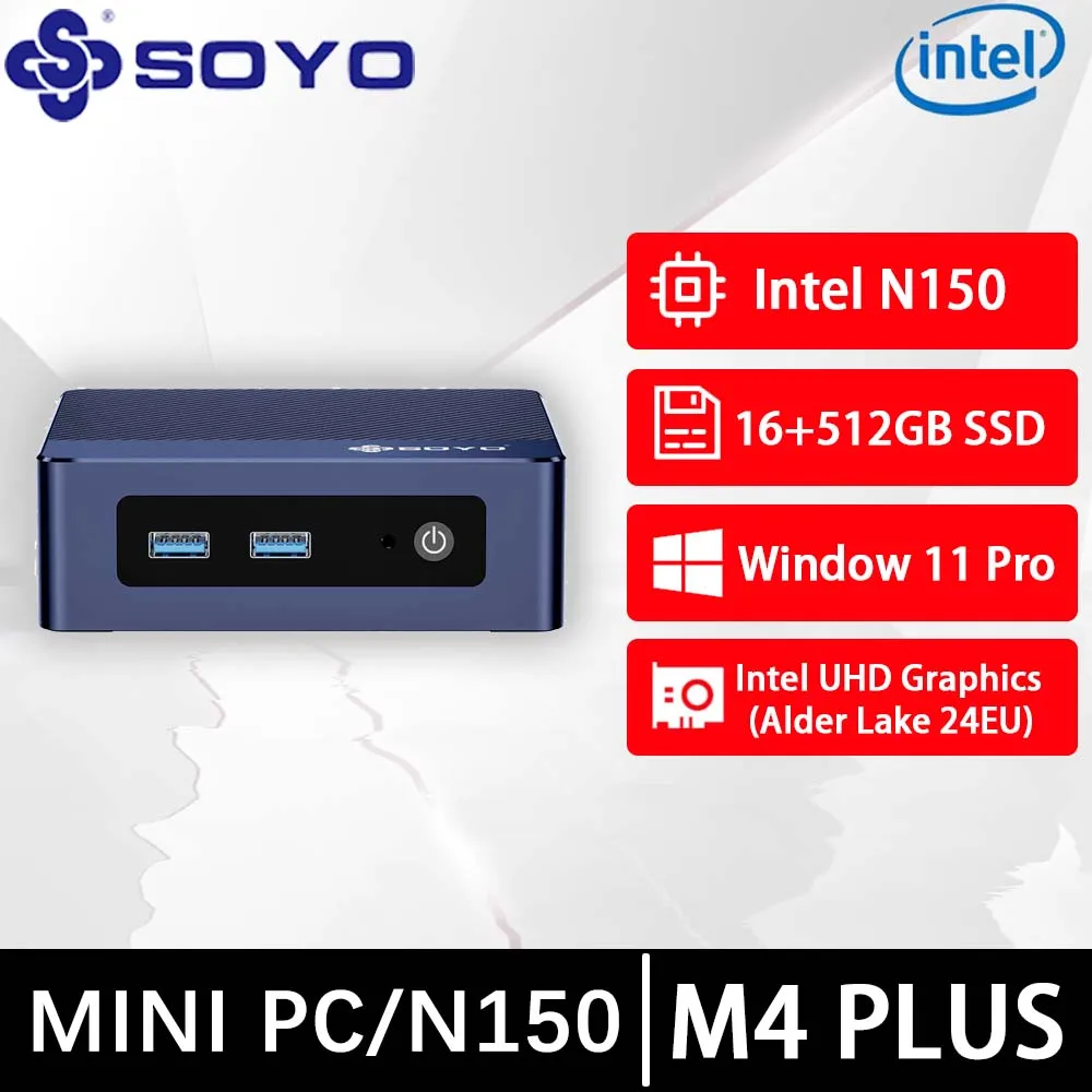 SOYO M4 Plus Twin Lake N150 Mini PC Review: A Compact Powerhouse SOYO M4 Plus Twin Lake N150 Mini PC Review: A Compact Powerhouse