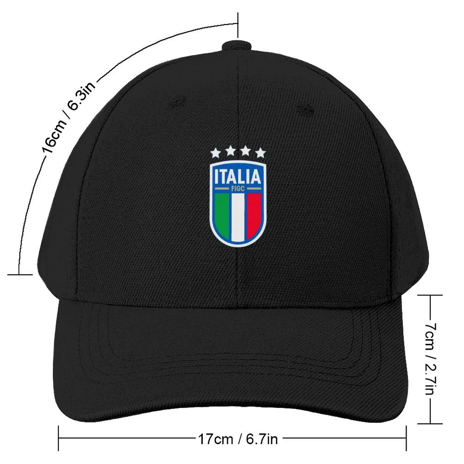 Federazione Italiana Giuoco Calcio Baseball Cap fishing hat Thermal Visor Luxury Brand Men's Hats Women's