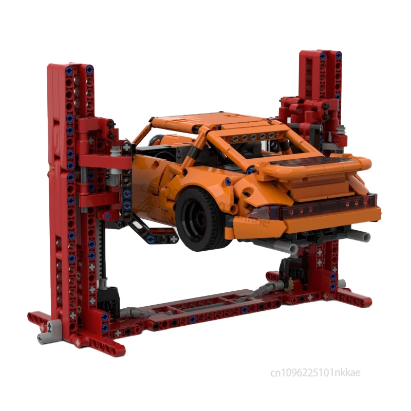 307 قطعة MOC التقنية سيارة رفع اللبنات متوافق 1:12 نموذج مجموعة عالية التقنية الجمعية الطوب التعليمية لعبة طفل الصبي الهدايا
