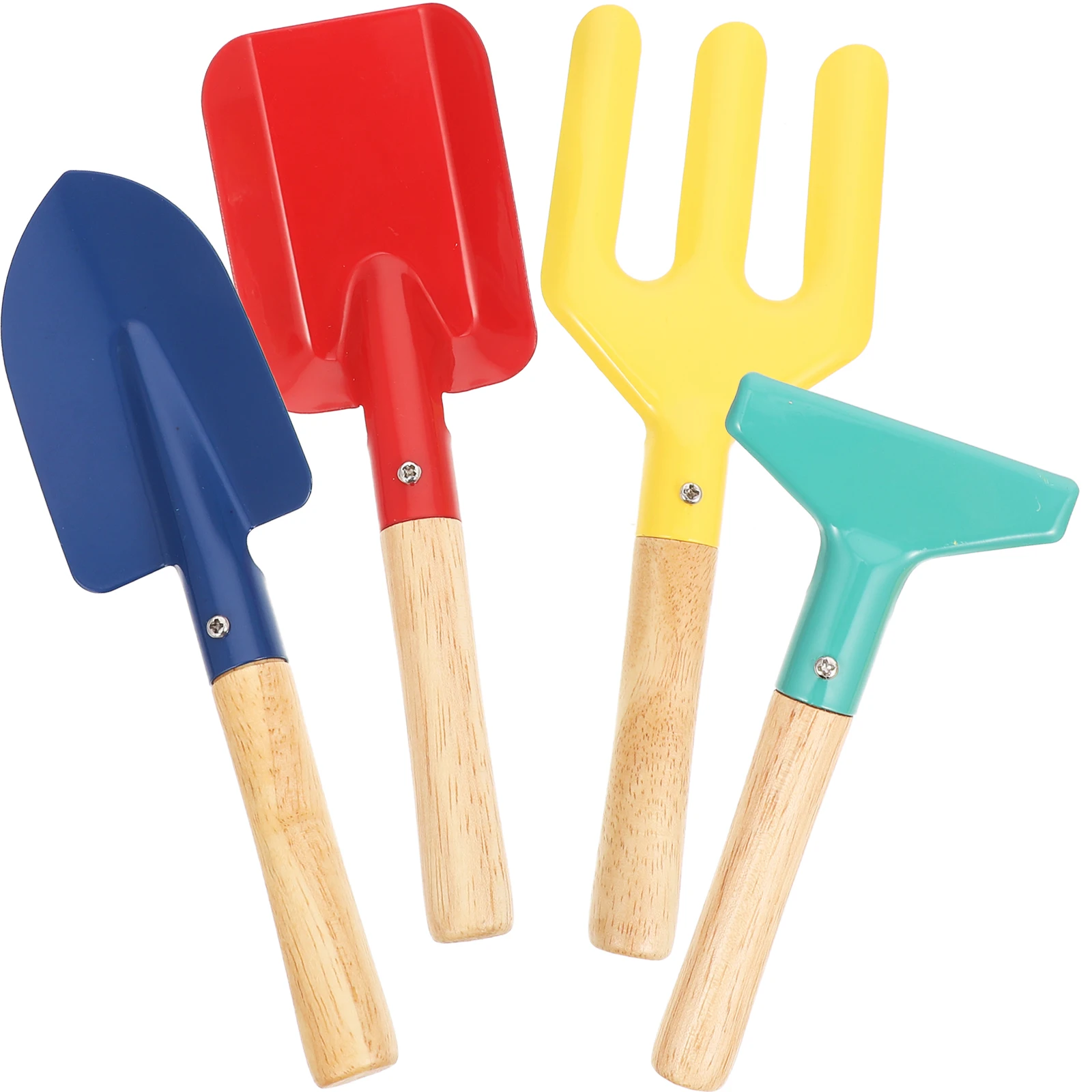 Ensemble d'outils de jardinage pour enfants, râteau, truelle, pelle, fer, bois, bac à sable, jouets d'excavation, école, plage, parc, arrière-cour