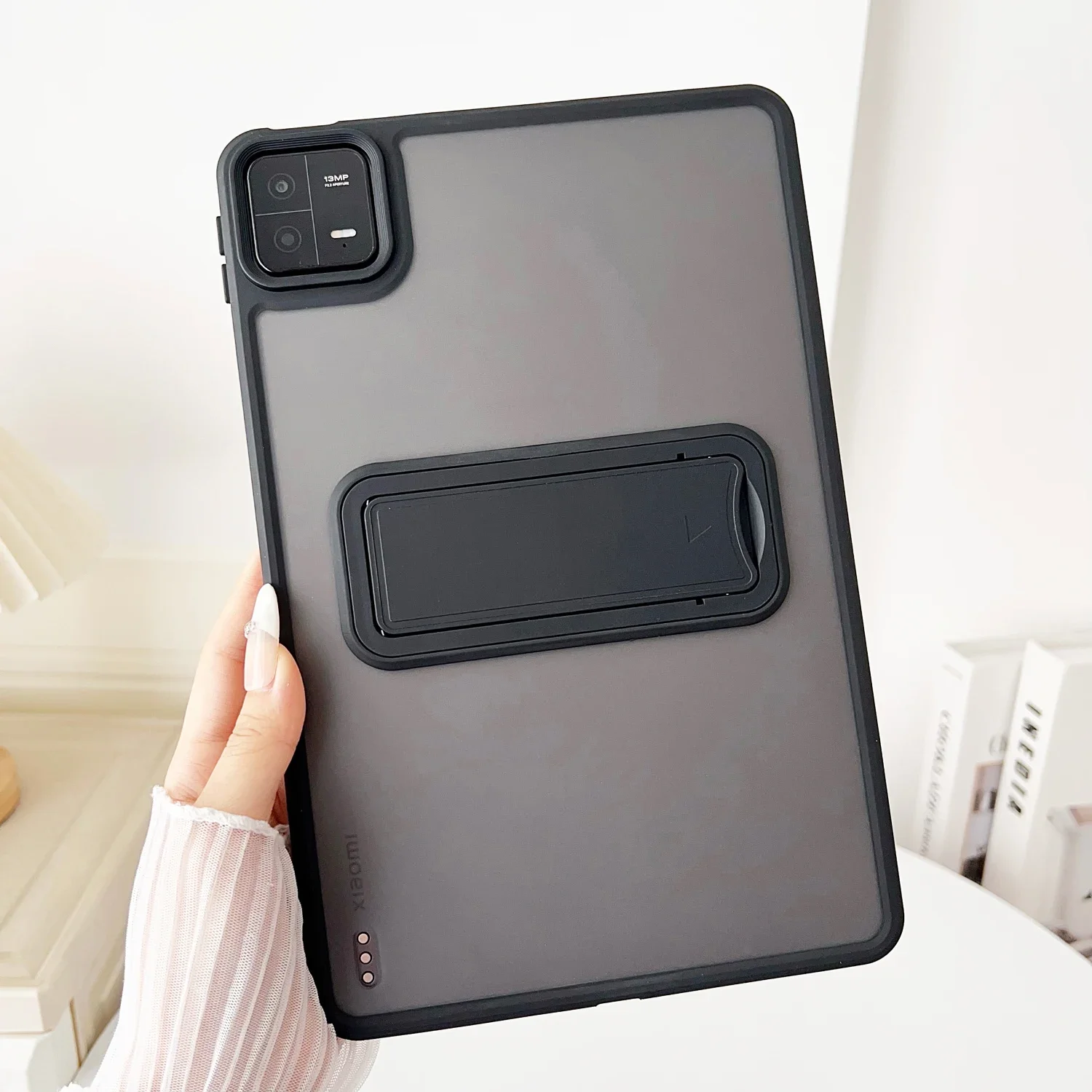 Matte Stand Case For Xiaomi MI Pad 8 7 6 5 Pro 6S Redmi Kpad Pad 2 SE 8.7 11 inch Tablet Case Adjustable Kickstand Hard Cover
