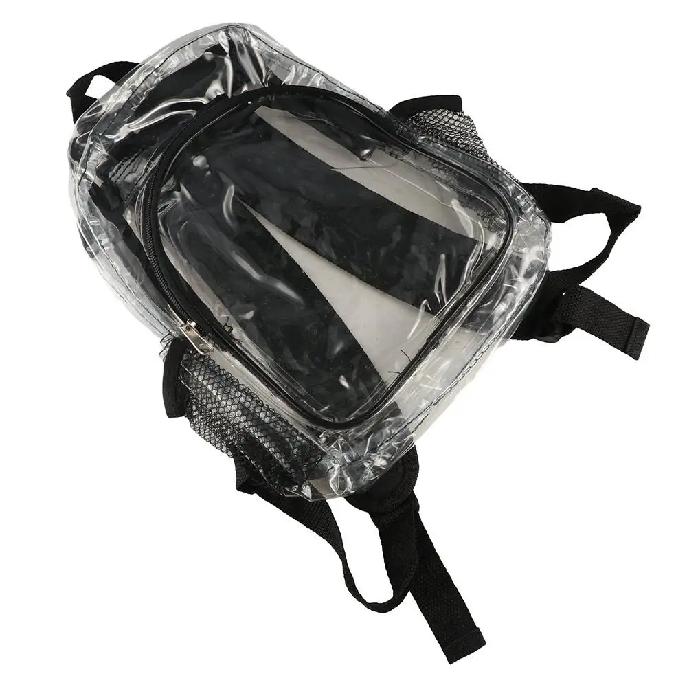 Men Portable High Quality Messenger Crossbody Coin Purse Transparent Storage Shoulder Bag Beach Bag Clear Tote Bag Lunch Bag