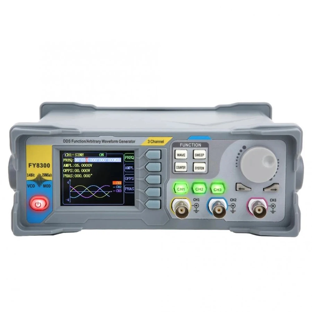 Imagem -03 - Gerador de Sinal Digital Canais Dds Vco Função de Varredura Waveform Arbitrária ch Ttl Contador de Medidores de Frequência Fy8300s 20 m 40 m 60m