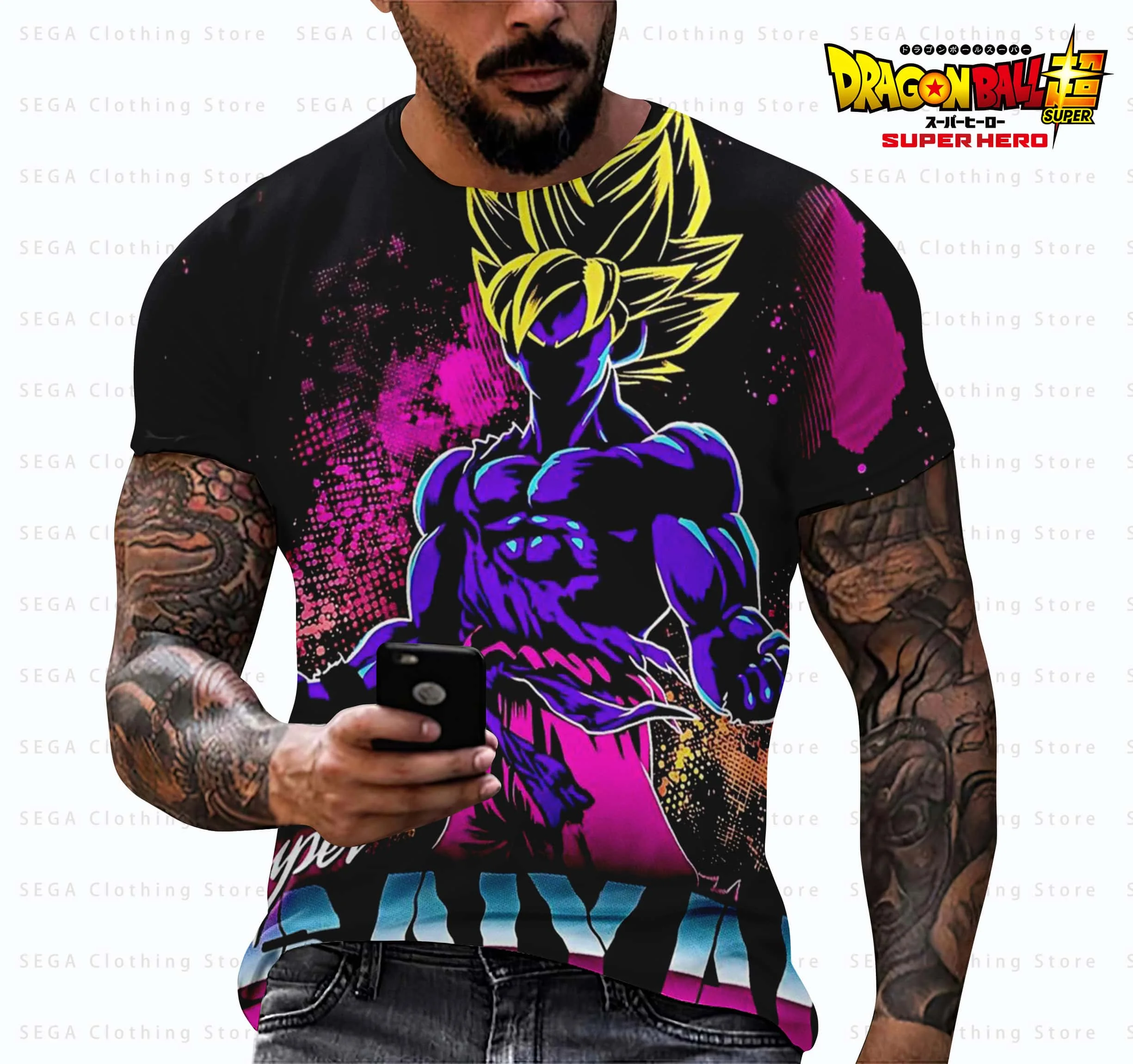 

Dragon Ball T Shirt Kids Tops Tee Anime Figures Son Goku Super Saiyan T-shirt Boys T-shirts Children Clothes Summer Short Sleeve