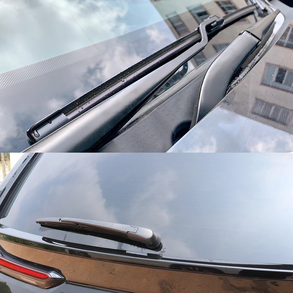 1 Satz vorne und hinten Scheibenwischerblätter Scheibenwischer für Peugeot 207 Schrägheck 2006–2014 2007 2008 2009 2010 Zubehör