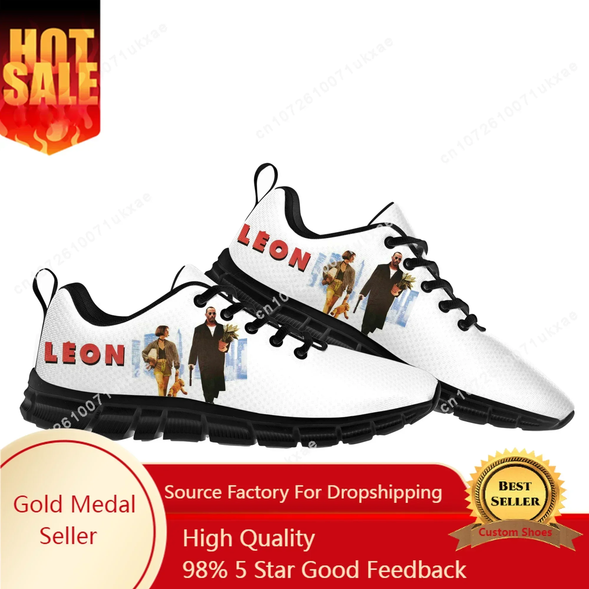 LEON The Professional Léon Sports Shoes Mens Womens  Sneakers Parent  Sneaker Customize Couple Shoe