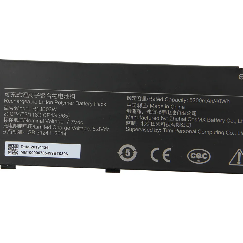 new-battery-for-xiaomi-redmibook-13-xma1903-an-xma1903-bb-r13b03w-rechargeable-batteries