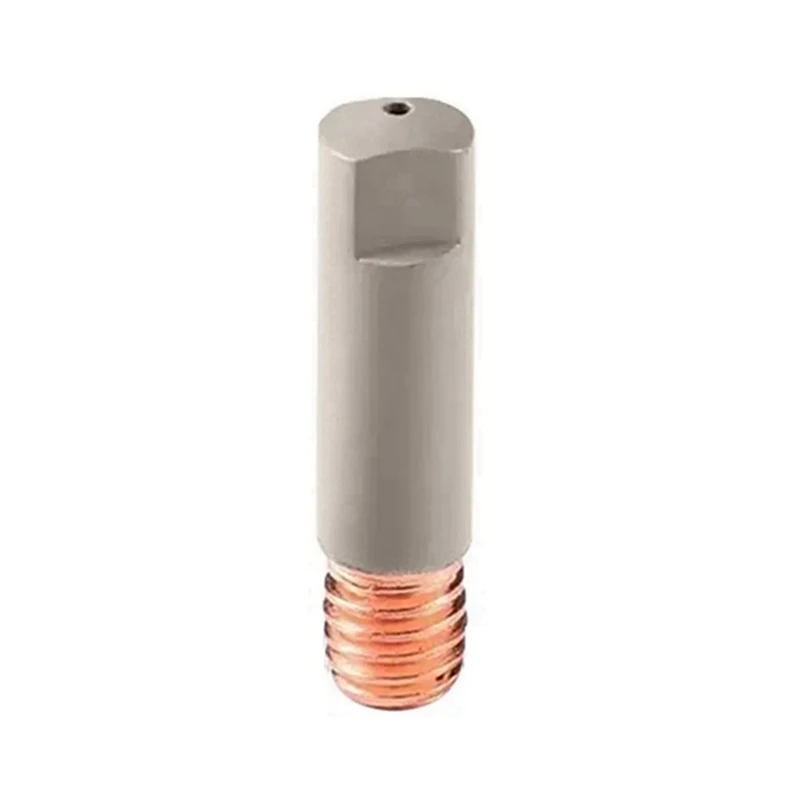 

A47U 10pcs MB15AK Welding Nozzle Tips Coating Protect M6 Gas Nozzle Tip 0.8mm MIG Welding Tool Parts