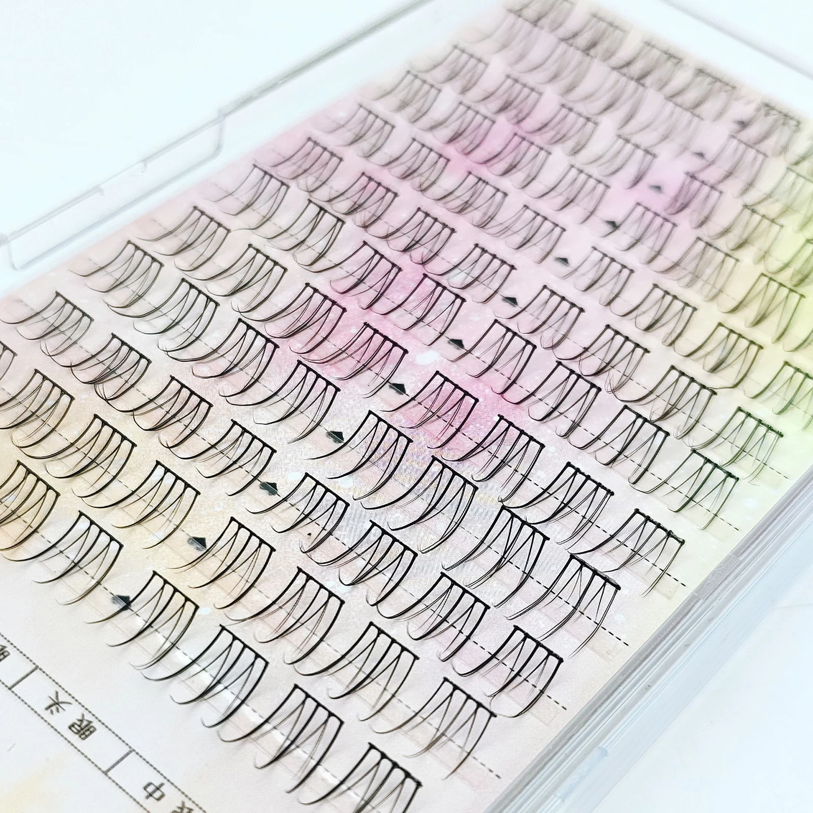Extensões de cílios postiços naturais estilo coreano, curvatura c 9-11mm, comprimentos mistos para todos os dias, acessórios de maquiagem diária
