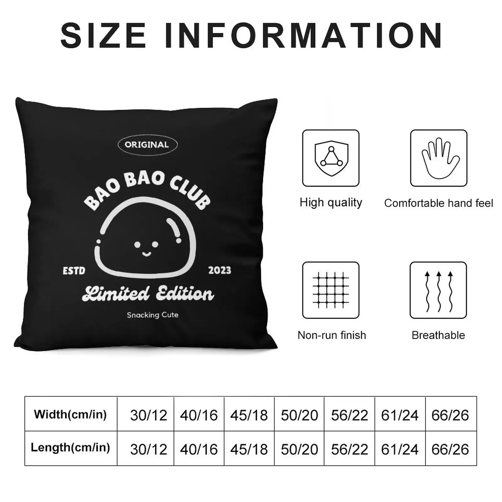 BaoBao Club Throw Pillow Decorative Pillow Covers For Sofa Cusions Cover Cushion Cover Pillow Covers Decorative