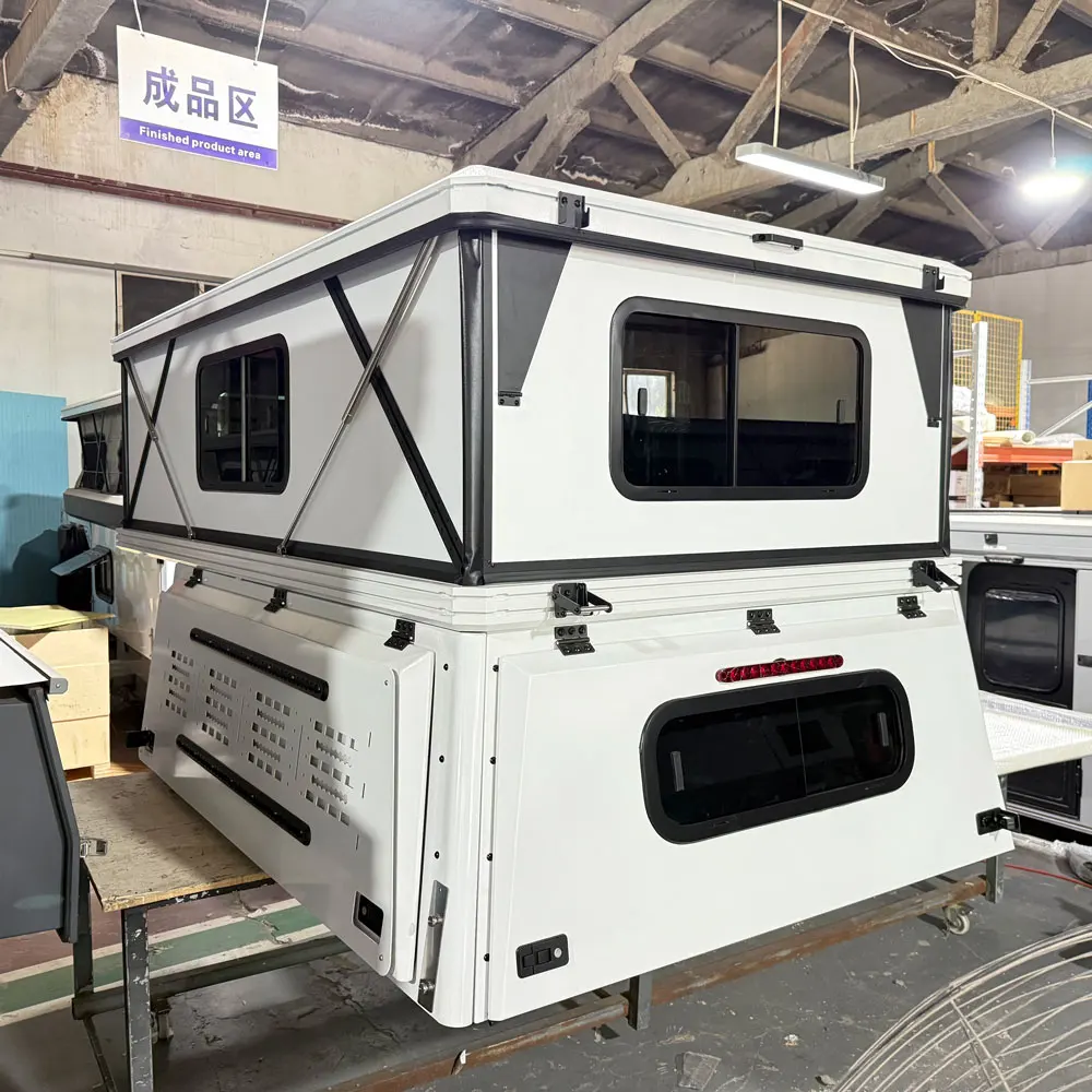 Pickup Truck Canopy, for 4x4 Pickup Bed, Custom Aluminum Hardtop Camping Shell, Waterproof Sleeper Cabin, Overland Touring