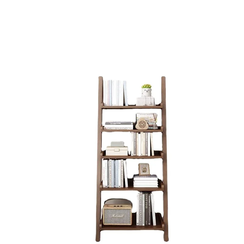 

Batch of children's simple vertical solid wood bookshelf shelf floor-to-ceiling multi-layer bookcase household living room wall