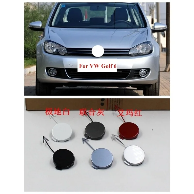 

Front Bumper Tow Hook Cover Trailer Hitch Cap Trim For VW Golf 6 2009 2010 2012 2011 2013 5K0 807 241 5K0807241 Car Accessories
