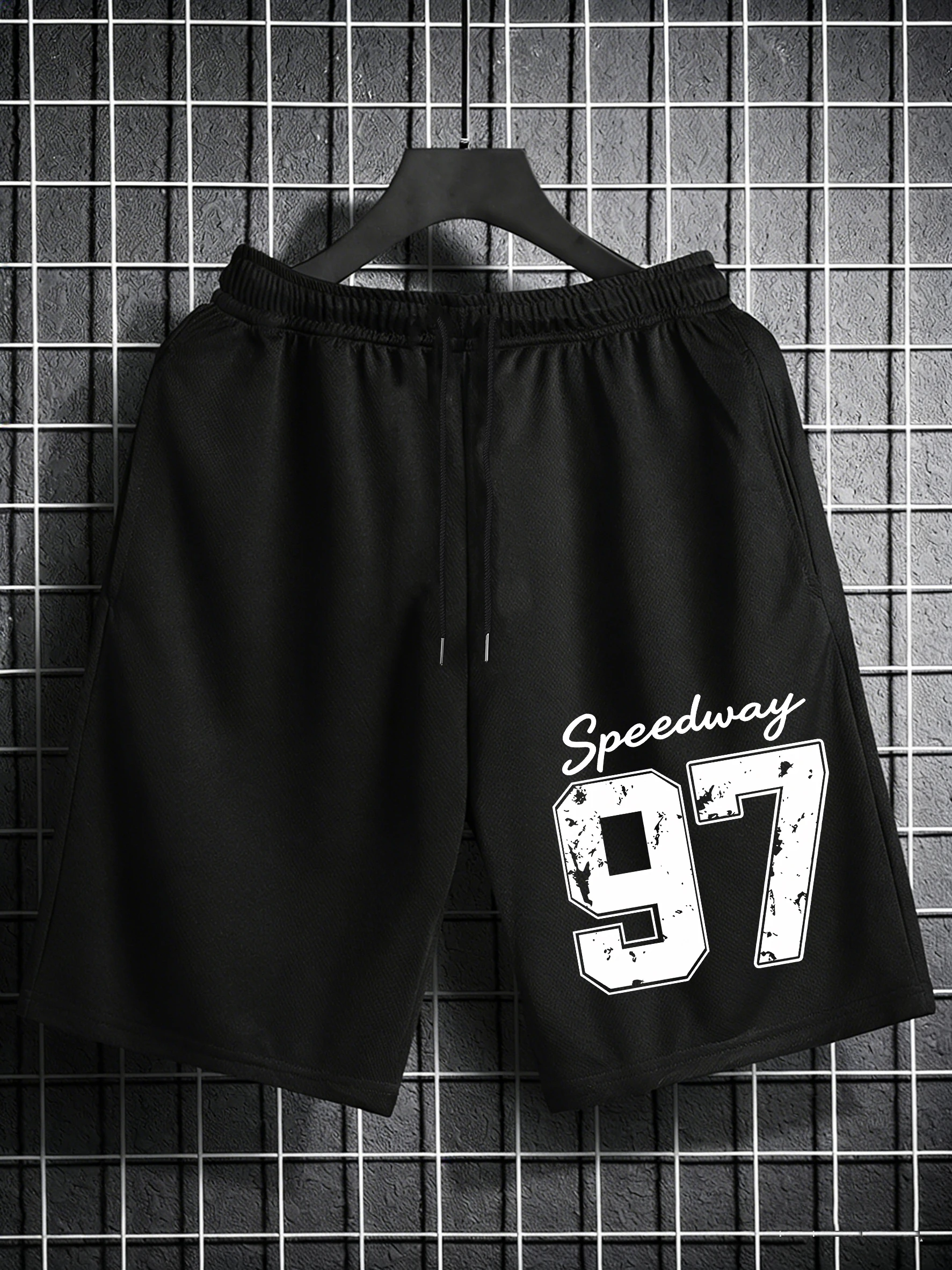 

At My Age I Need Glasses Pattern Men'S Shorts Drawstring Elasticity Short Pants Gym Wide Leg Pant Summer Swimming Trunks