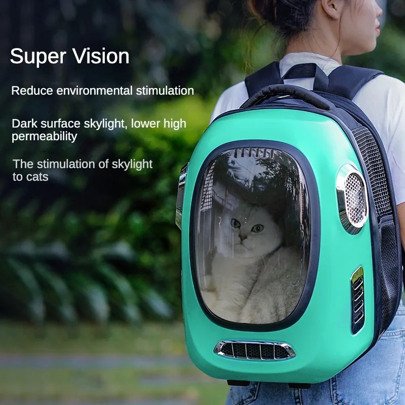 Outdoor Camping Pet Portable Backpack  Outdoor Intelligent Constant Temperature Backpack