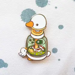 Handwash Duckie Bottle Enamel Pin