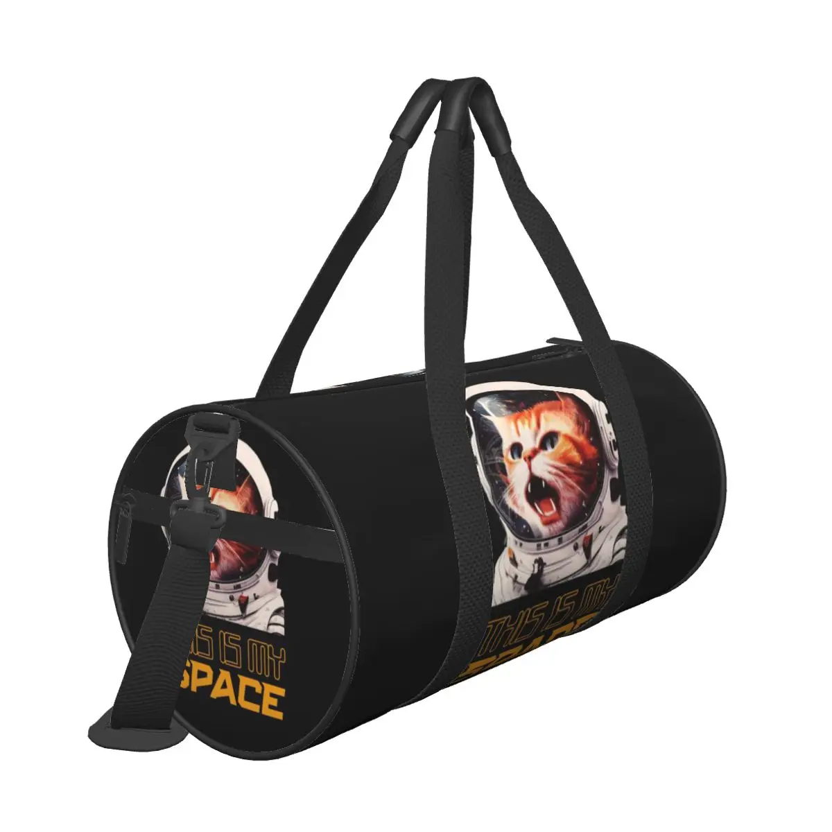 Hot Sale This Is My Space - Cat In Space For Space Lovers Travel bag Autumn Leaf Tour Travel Bag