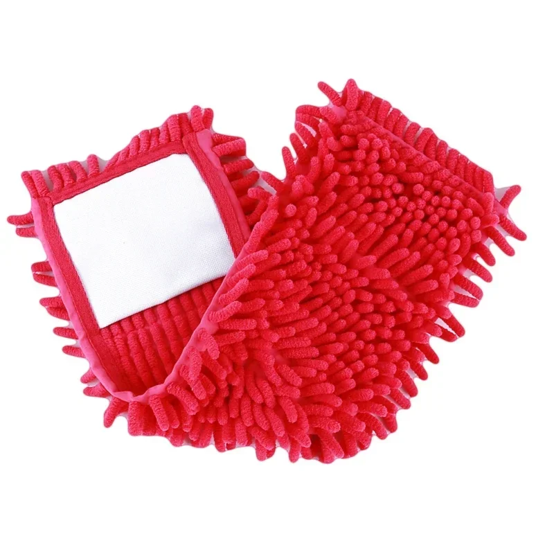 2pcs Bathroom Accessories Replacement Microfiber Mop Washable Head Pads Fit Flat Spray Mops Kitchen Household Cleaning Tools