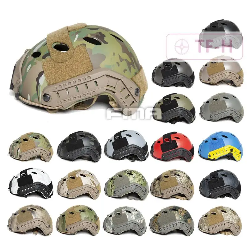 Hunting Tactical Fast PJ Cycling Helmet Outdoor Mountaineering Helmet M/L/XL 54-57CM / 58-62CM