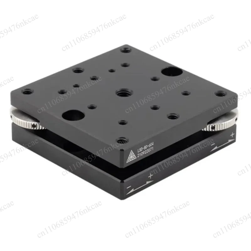 2-axis Manual Tilt Platform 604 Precision Fine-Tuning Optical Displacement Rotation Slide