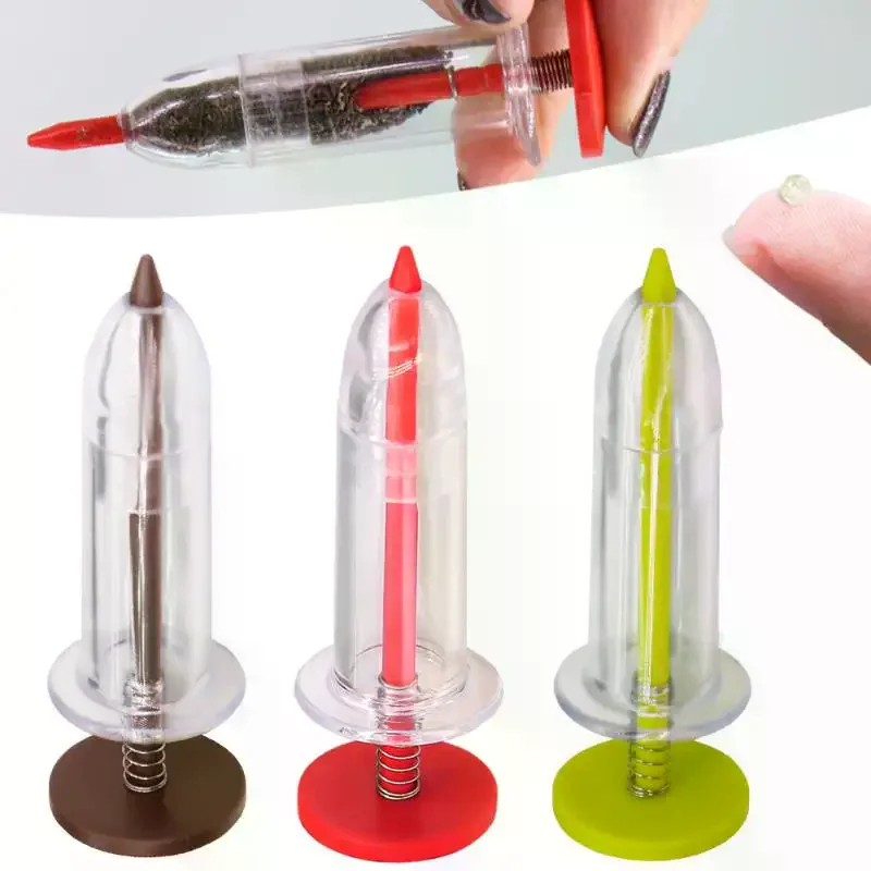 2Pcs Garden Sower Planter Mini Manual Seeder Dispenser For Seeding Flower Pot Flower Bed Gardening Seeder Tool view 5