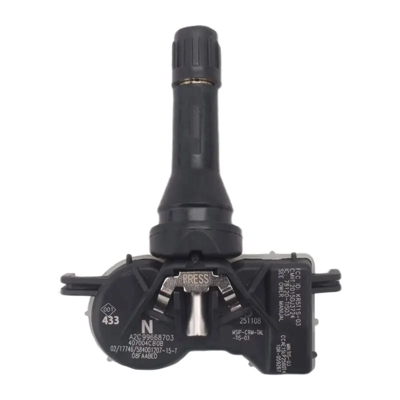 1PCS TPMS Tire Pressure Sensor 407004CB0B For Nissan Qashqai J10 J11 X-Trail NV200 Leaf Juke Note For Lada Vesta Granta