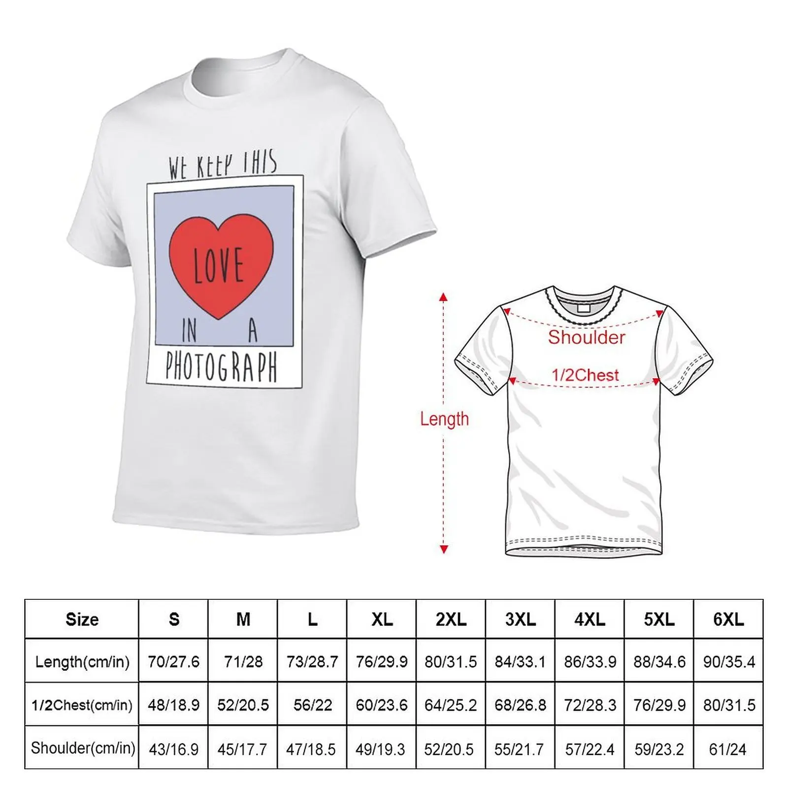 Photograph T-Shirt man t shirts for men man t shirt cotton high quality t shirt men 100% cotton luxury brand T-shirt