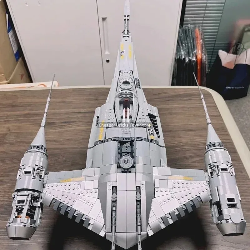 2026 Best-selling Game Series N-1 Starfighter, 1809-piece building block set, suitable for fans a birthday gift or display piece