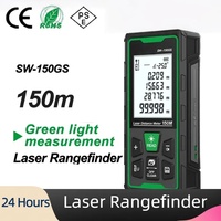 SNDWAY Laser Distance Meter 200/150/120M LCD Digital Laser Rangefinder Electronic Roulette Trena Metro Measuring Tape Ruler Test