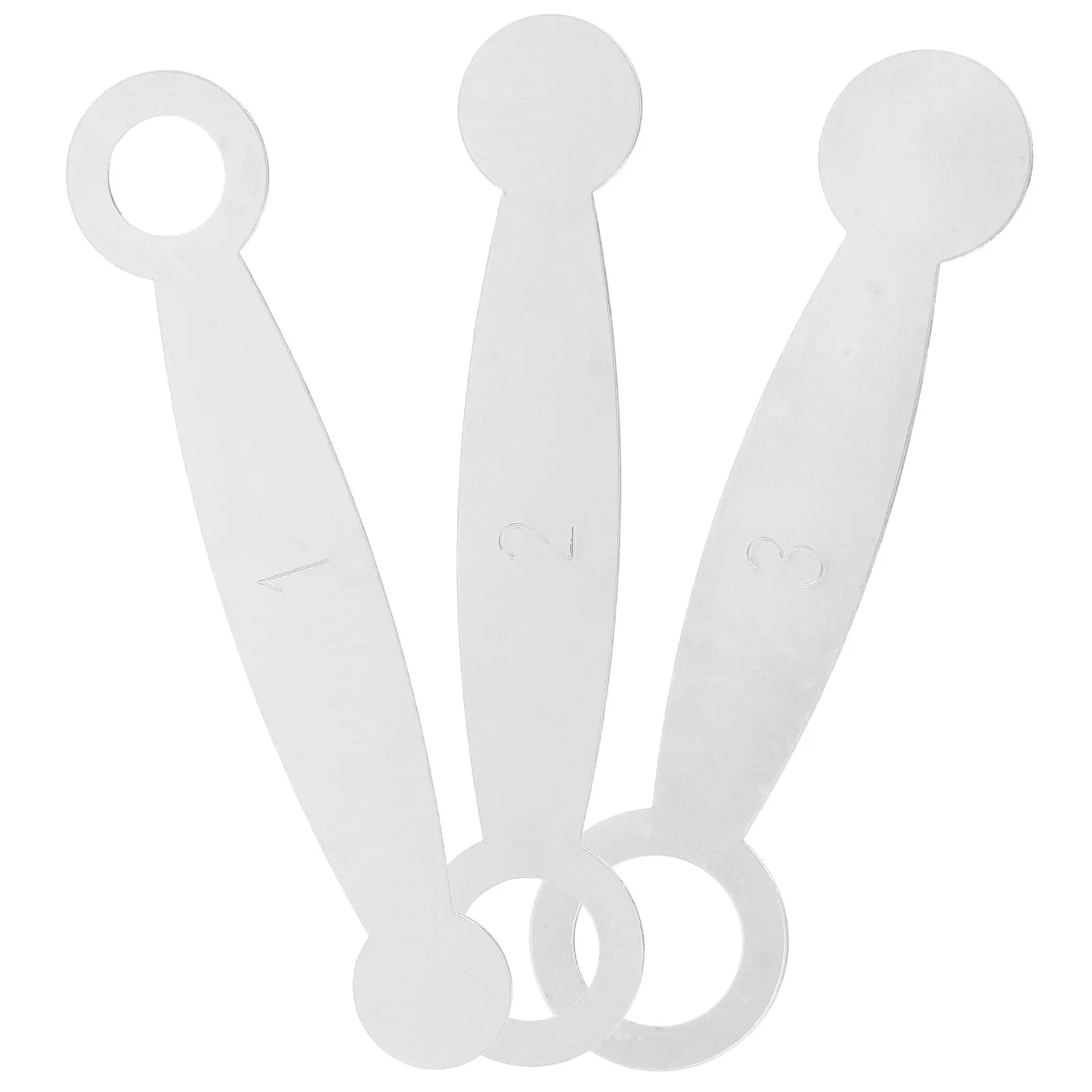 3 pçs ferramenta de nivelamento flauta instrumento de ajuste de aço inoxidável juntas reparo para clarinete tubo preto almofadas vento madeira