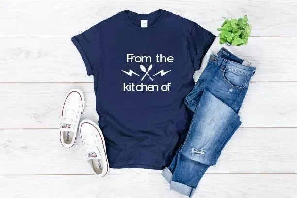 From The Kitchen Of Cook T Shirt Chef Baker Wife Woman Mom For