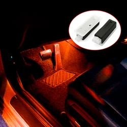2pc Car Interior footlights, door lights, atmosphere lights For BMW F10 F11 F20 F22 F25 F30 F32 F34 F48 1 3 5 X3 X4 series